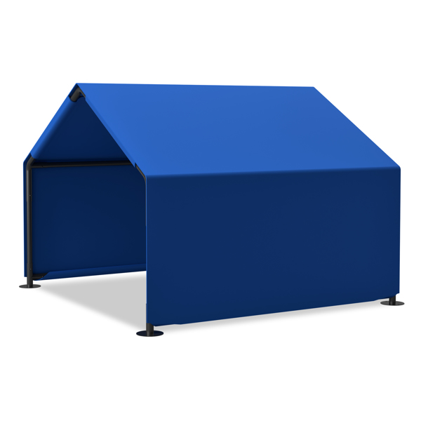 Dog Shade Shelter Outdoor Tent for Small Medium Dogs, Waterproof Sun Protection Pet House for Dogs, Small Animals and Livestock, Blue -6