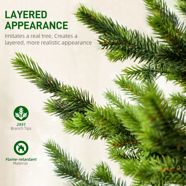 7ft Christmas tree -5