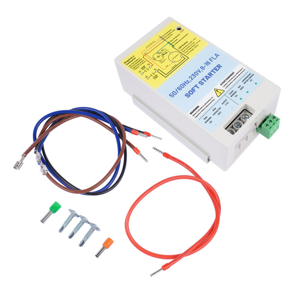 8-16A 08-16A AC Soft Starter Motor Protection Replacement for Utility/Generator Power 230V-4