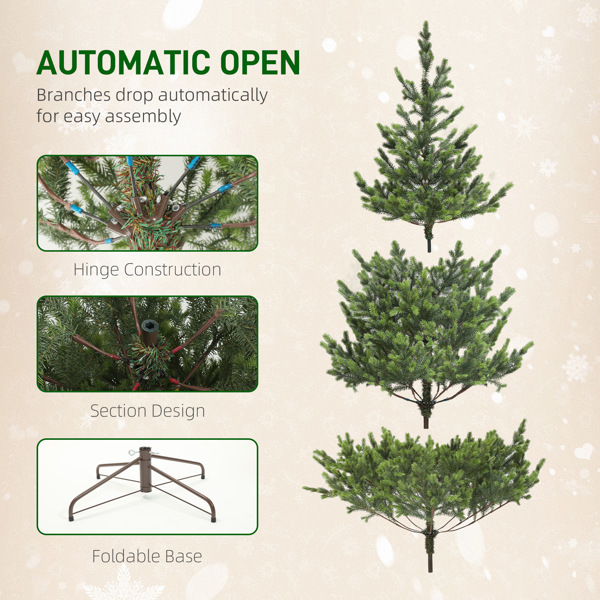 7ft Christmas tree -5