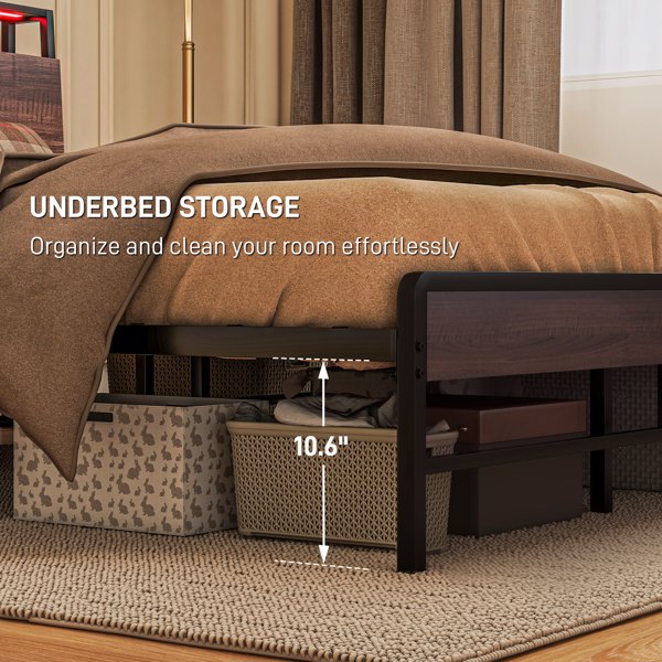 Metal Bed Frame-7