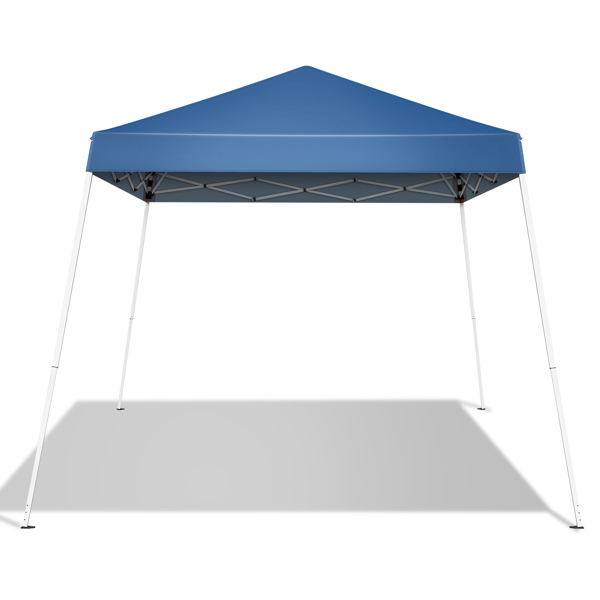 2.4 x 2.4m Portable Home Use Waterproof Folding Tent Blue-1