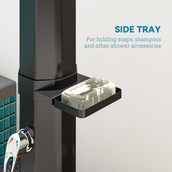 Solar heated shower( Amazon Shipping)（Prohibited by WalMart）-5