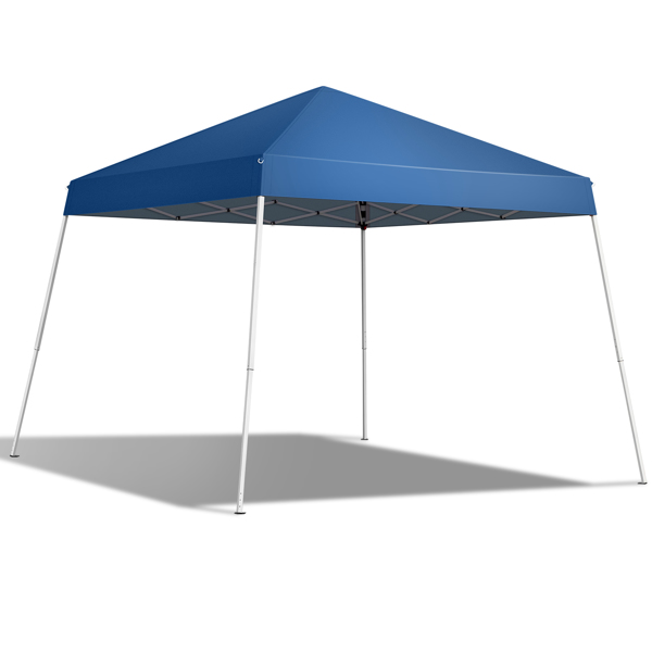 8*8ft Portable Home Use Waterproof Folding Tent Blue-3