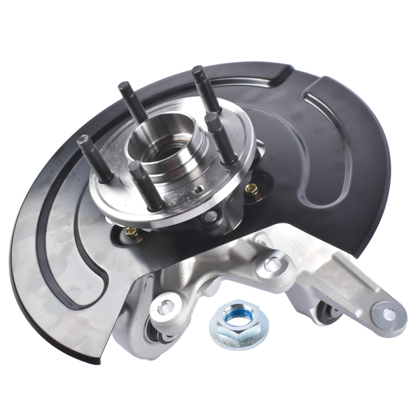 转向节总成 Rear Right Steering Knuckle & Wheel Bearing Hub Assembly 686-278 Replacement for 2011-2019 Ford Explorer AWD-5