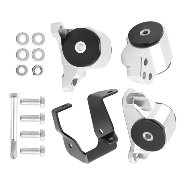 Billet 3 Bolt Engine Swap Mount Kit for Honda Civic EK 1996-2000 D15 D16 B16 B18 B-Series， D-Series-1