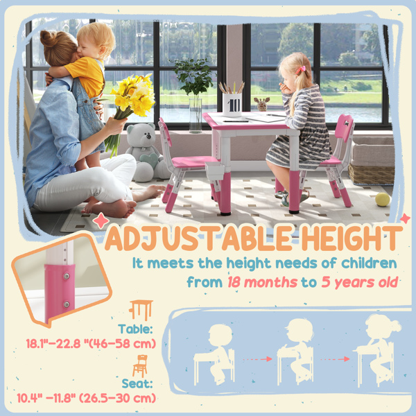 Kids Desk and Chair Set-3