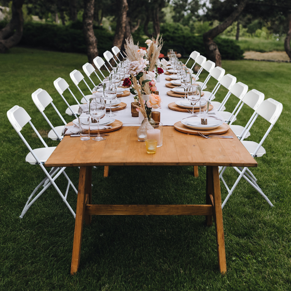 【Replace 10995986】10pcs Injection Molding Classic Garden Plastic Folding Chair White-7