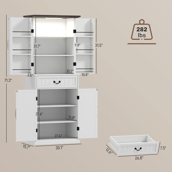  Kitchen Storage Cabinet-2
