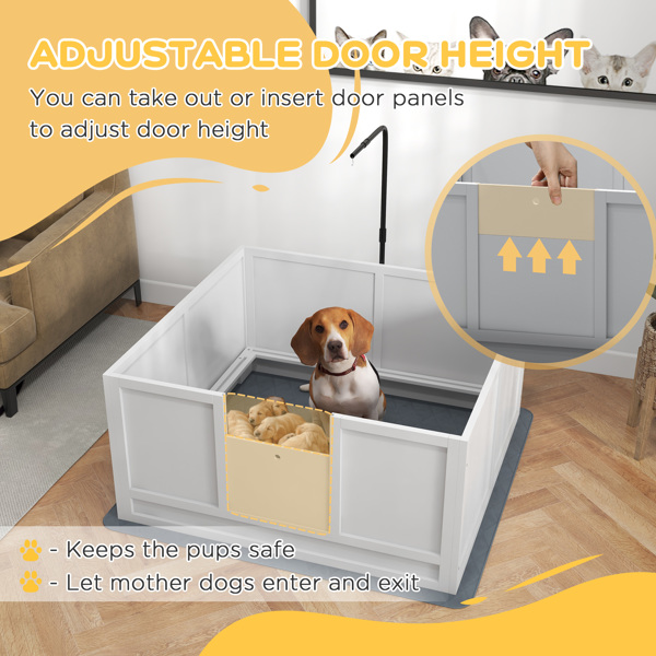 Dog Whelping Box/Dog house/Pet Playpen-5