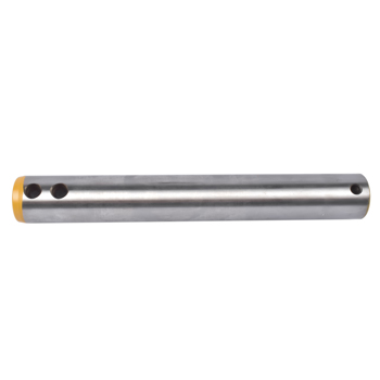 Excavator Bucket Pin 65 mm x 475 mm 3-1/8 " Diameter 20 " Long Universal 40Cr 13mm Wide Hole on One End 20mm Diameter Holes on the Other End