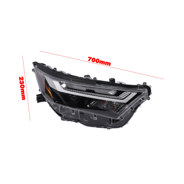  Right Passenger LED Headlight Assembly Replacement for Toyota RAV4 2.5L L4 2022 2023 2024 81110-0R350 811100R350 TO2503314-10