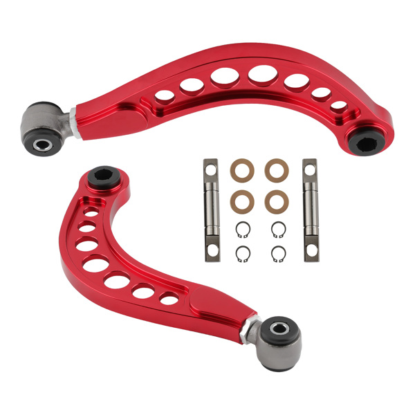 Rear Adjustable Alignment Camber Kit Rear Camber Arm Fit for Honda Civic Coupe Sedan (DX, LX, EX, SI) 2006-2015 Fit for Honda Acura CSX-S 2006-2015-2