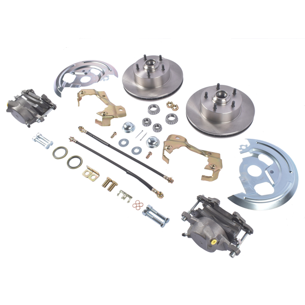 Front Disc Brake Conversion Kit Fit for Chevrolet Chevelle El Camino Pontiac LeMans Oldsmobile Cutlass-4