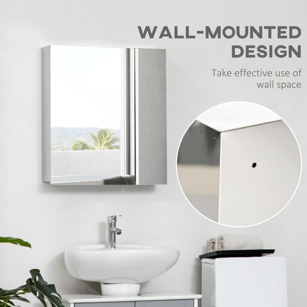 Bathroom Cabinet with Mirror ( Amazon Shipping)（Prohibited by WalMart）-6