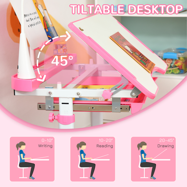 Kids Desk and Chair Set-6
