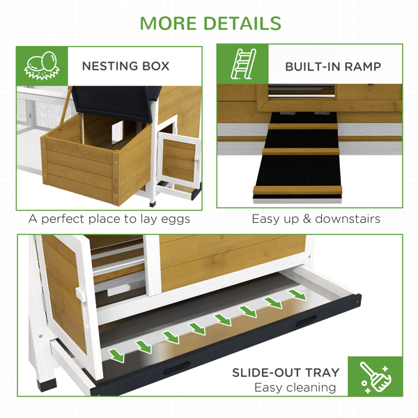 Chicken Coop  ( Amazon Shipping)（Prohibited by WalMart）-6