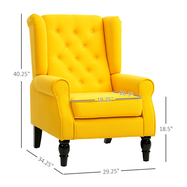 Wingback Accent Chair-2