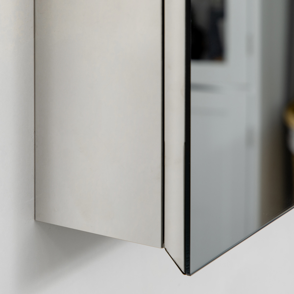 Bathroom Cabinet with Mirror ( Amazon Shipping)（Prohibited by WalMart）-7