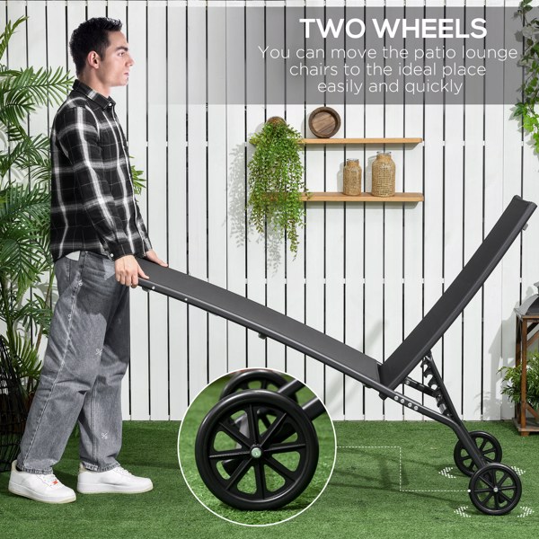Folding Lounge Chairs / beach chair ( Amazon Shipping)（Prohibited by WalMart）-5