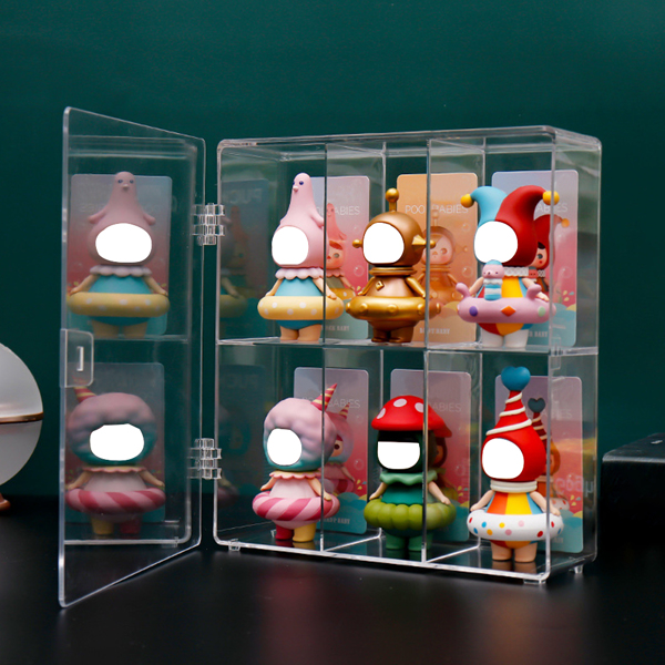 Clear Acrylic Display Case Storage Organizers Box For Collectibles Action Figure-1
