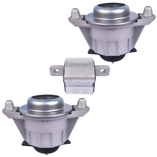 发动机支架 3Pcs Engine Motor Mounts for Mercedes-Benz W204 W212 C300 350 RWD Base 2.5L 3.0L 3.5L 2008-2017-1