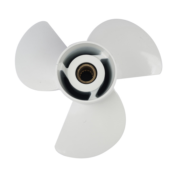 13-5/8" x13" Aluminum Boat Propeller Fit for Yamaha 50-130HP 6E5-45949-00-00 Right Hand Rotation-5