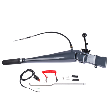 转向手柄 Steering Control Tiller Handle Fit for Yamaha Outboard 75-90HP 2 Stroke 85HP 2T 688 85AET Parsun T85 / T90 2 Stroke 3 Cylinders Engine 692-W0084-11-8D 692-42111 692-W0084-11