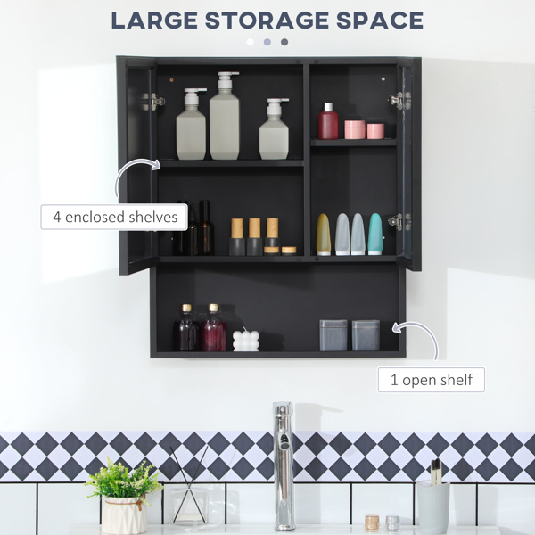 Bathroom Cabinet with Mirror ( Amazon Shipping)（Prohibited by WalMart）-4