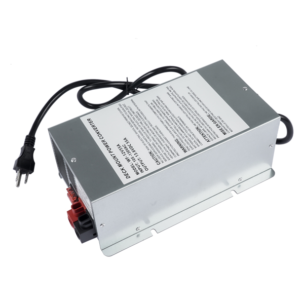 55 Amp 12V Deck RV Power Converter Charger for RV Trailer Camper WF-9855 WF-9855-MBA-4