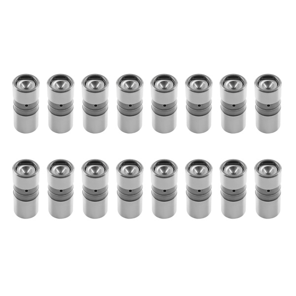 16x Hydraulic Flat Tappet Fit for Chevrolet SBC BBC - up to 1990 Fit for SBC: 283, 305, 307, 327, 350, 400 Fit for BBC: 396, 402, 427, 454-1