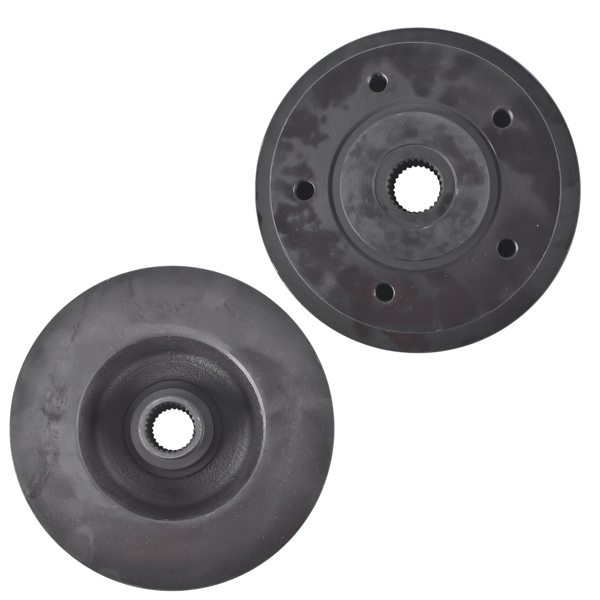 2Pcs Front Wheel Brake Hub Rotor Disc Replacement for John Deere Gator HPX 4x4 615E 815 620i 850D XUV AM142950 M159548 M164367 M156363-3