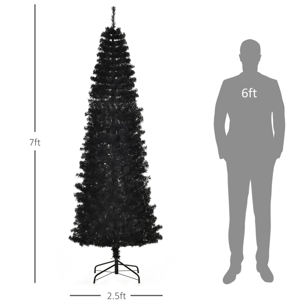 7 ft 圣诞树， -AS （周末不发货）（ Amazon Shipping）（WalMart禁售）-2