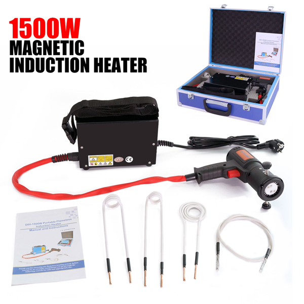Magnetic Heater Set Bolt Remover Flameless Heat Tool 4 Soft Coil 15017-14