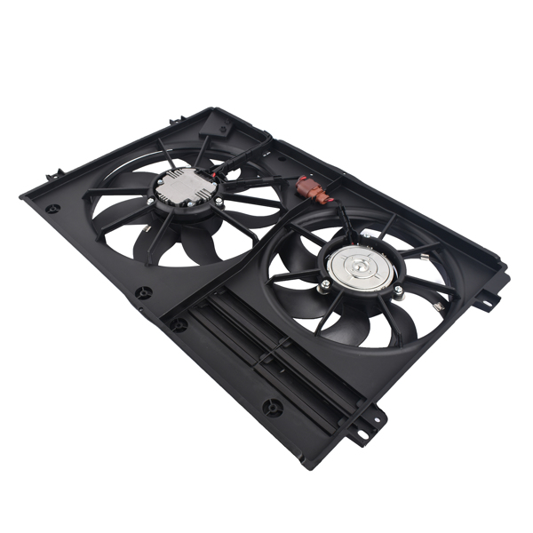 散热器风扇 Radiator Cooling Fan For Audi A3 TT Quattro VW Bora Eos CC Golf l4 Passat 2.0L 1K0121205AD 1K0121205AB-7