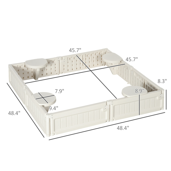Kids Sandbox with Cover ( Amazon Shipping)（Prohibited by WalMart）-2