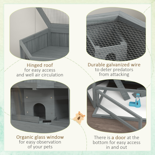 Small Animal Cage /Chinchilla Cage ( Amazon Shipping)（Prohibited by WalMart）-3