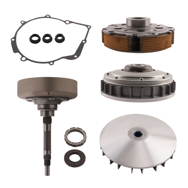 Wet Clutch Housing Primary Sheave Bearing Kit Fit for Yamaha Rhino 660 2004-2007 Yamaha Grizzly YFM660 2002-2008 5KM-16611-10-00, 5KM-17611-00-00-2