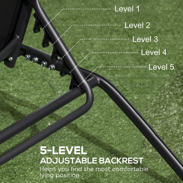 Folding Lounge Chairs / beach chair ( Amazon Shipping)（Prohibited by WalMart）-4