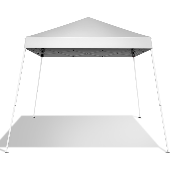 2.4 x 2.4m Portable Home Use Waterproof Folding Tent White-6