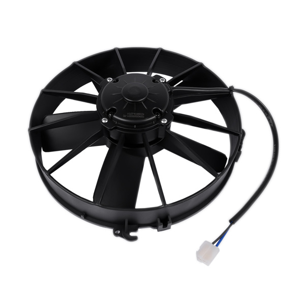 Puller Radiator Cooling Fan Fits For Motorcycle ATV 1640 CFM 12In 12V Black-2