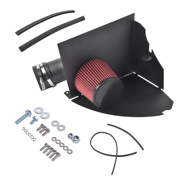 4" Cold Air Intake System Kit with Red Filter Replacement for BMW 2019+ M340i G20 G21, 2020+ M440i G22 G23, 2022+ M240i G42-3