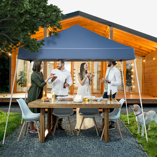 8*8ft Portable Home Use Waterproof Folding Tent Blue-19