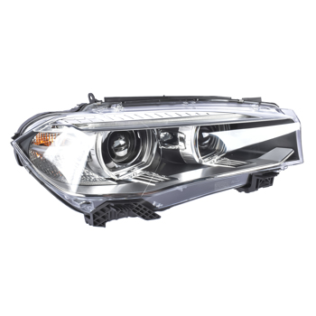 汽车大灯 Front Right Side HID/Xenon Headlight Headlamp w/AFS 63117317110 Fit for BMW X5 F15 F85 2014-2018