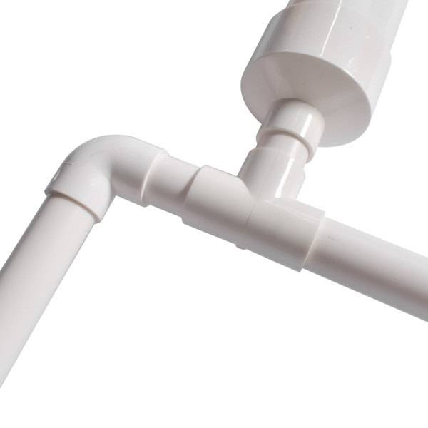 Wall Mounted Hydroponics Growing Planting System Kit, Soilless Cultivation PVC Pipes for Gardening and Planting (54 Seed Holes, White)-6