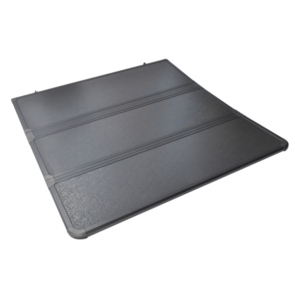 尾箱盖 4.6FT Hard Tri-Fold Tonneau Cover with Light Replacement for 2022-2025 Ford Maverick Truck Bed Waterproof-4