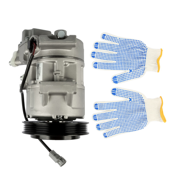 空调压缩机 A/C AC Compressor with Clutch Replacement for Toyota Yaris 2007-2012 L4 1.5L 8831052481 158318-8