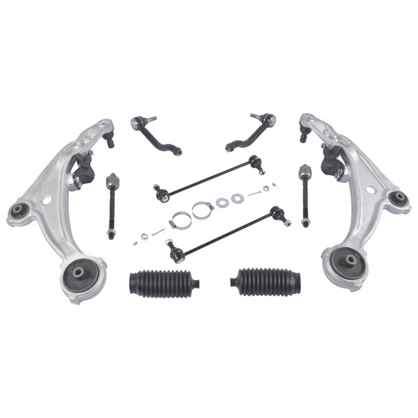 控制臂套装 10PCS Front Lower Control Arms Tierod Fit for Nissan Altima S SE SL SR 2007-2012-1