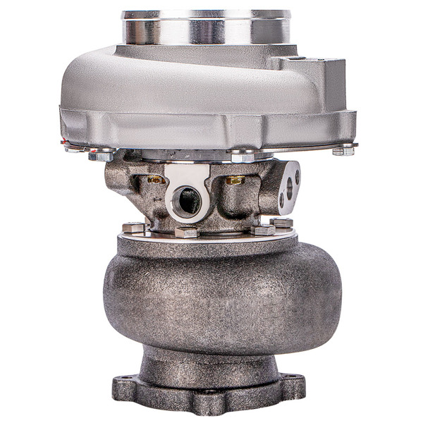 GT3037 涡轮增压器 GT30 500马力+ T3.82 A/R 74 叶轮 涡轮增压器 适用于所有4缸/6缸 2.5L-3.0L 发动机 水冷和油冷-6