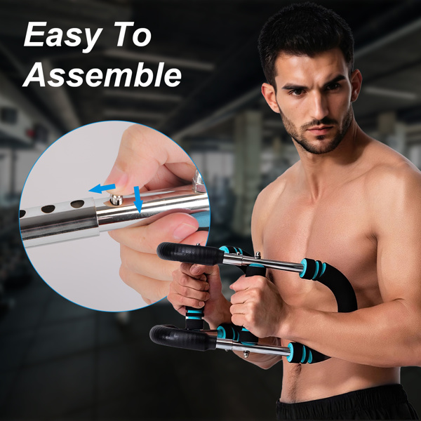 Portable Arm Trainer with 3 Resistance Levels: Enhance Strength & Fitness Anywhere”-4